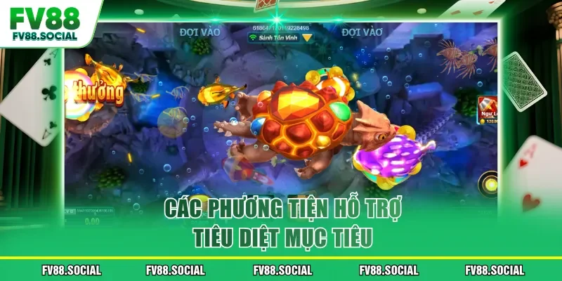 Cách thức tiêu diệt nhóm sinh vật bơi chung