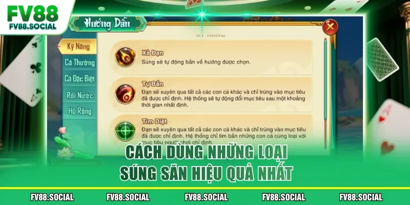 Cách dùng những loại súng săn hiệu quả nhất