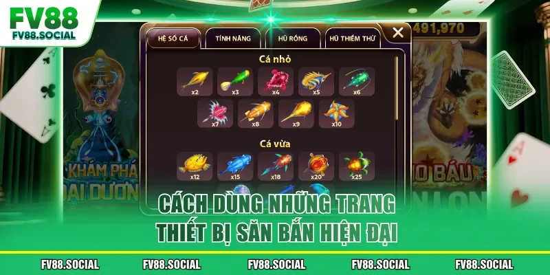 Cách dùng những trang thiết bị săn bắn hiện đại
