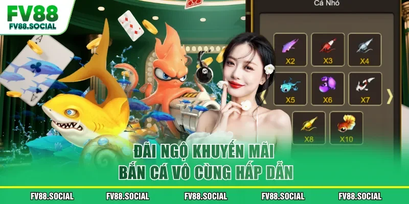 Đãi ngộ khuyến mãi bắn cá vô cùng hấp dẫn