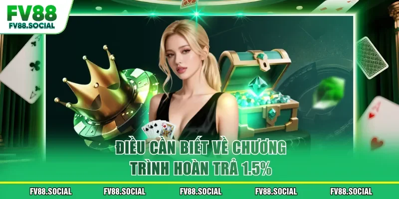 Điều cần biết về chương trình hoàn trả 1.5%